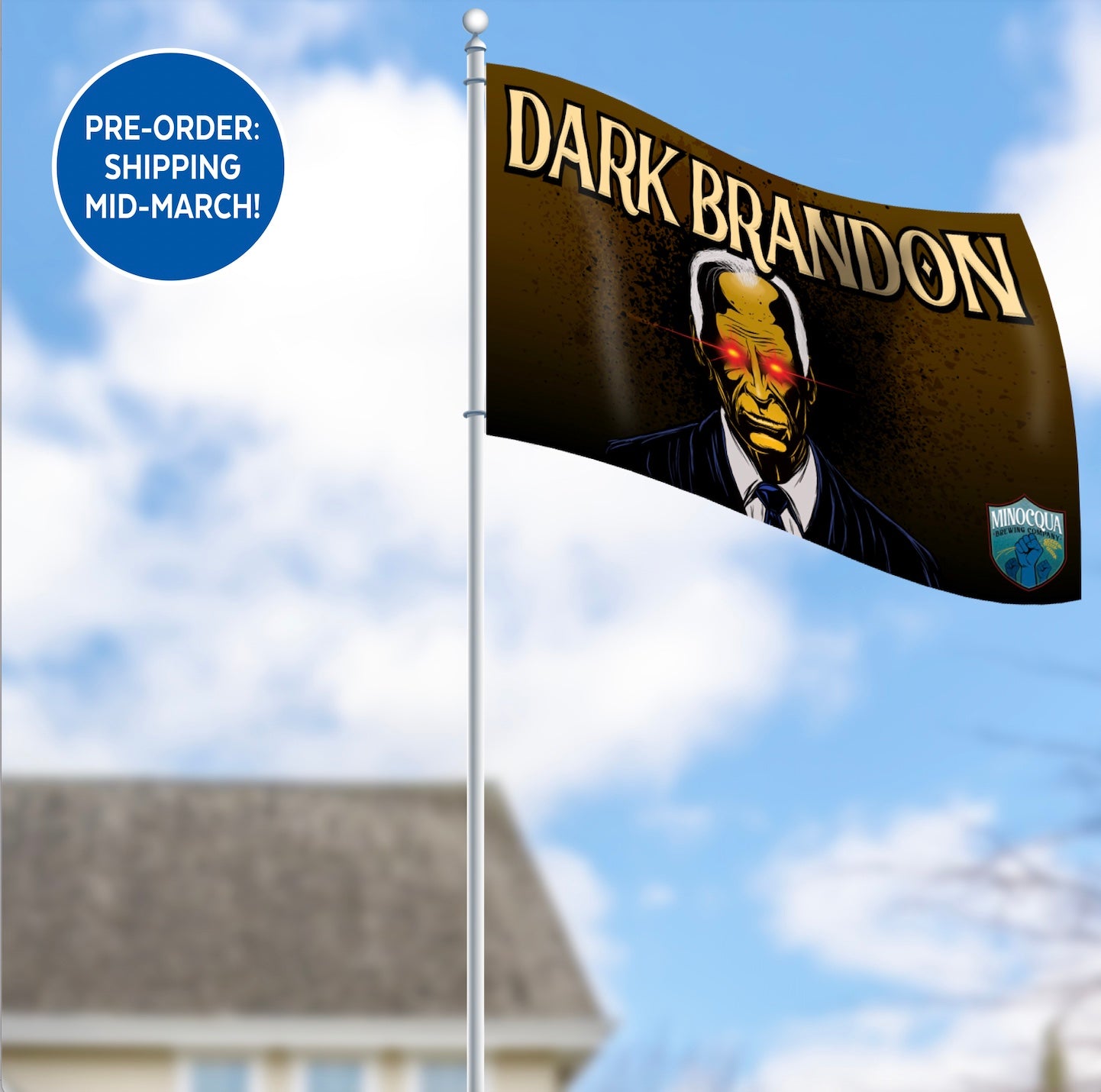 Dark Brandon Flag – Minocqua Brewing Company