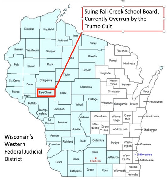 2nd Suit Filed in Western District Against Fall Creek School Board