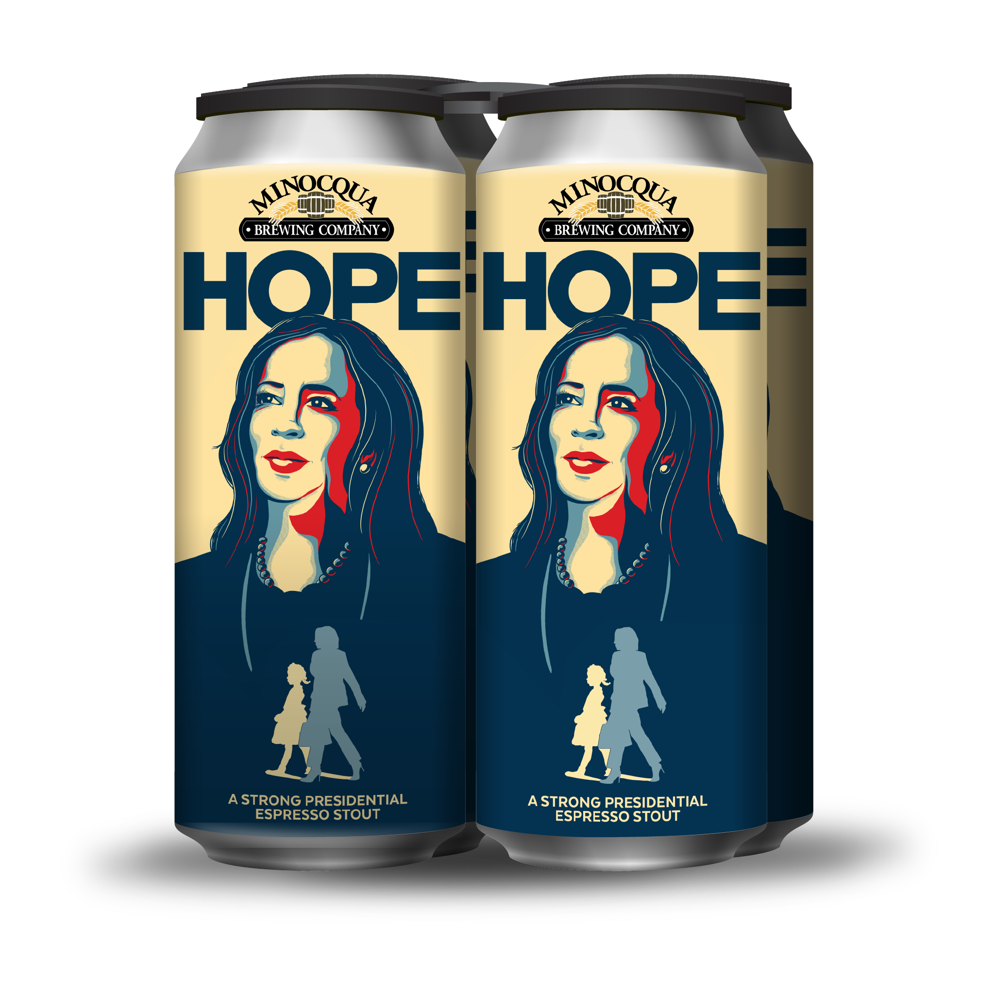 Hope Espresso Stout, 16oz 4pk – Minocqua Brewing Company