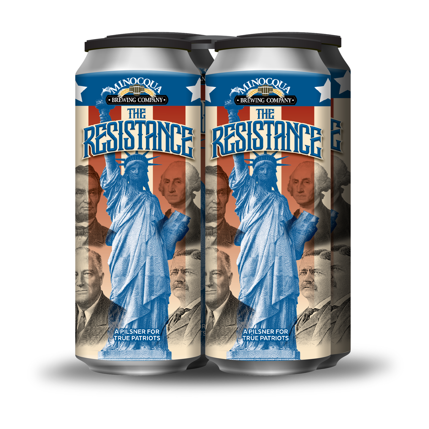 Presale--The Resistance Pilsner, 16oz 4pk