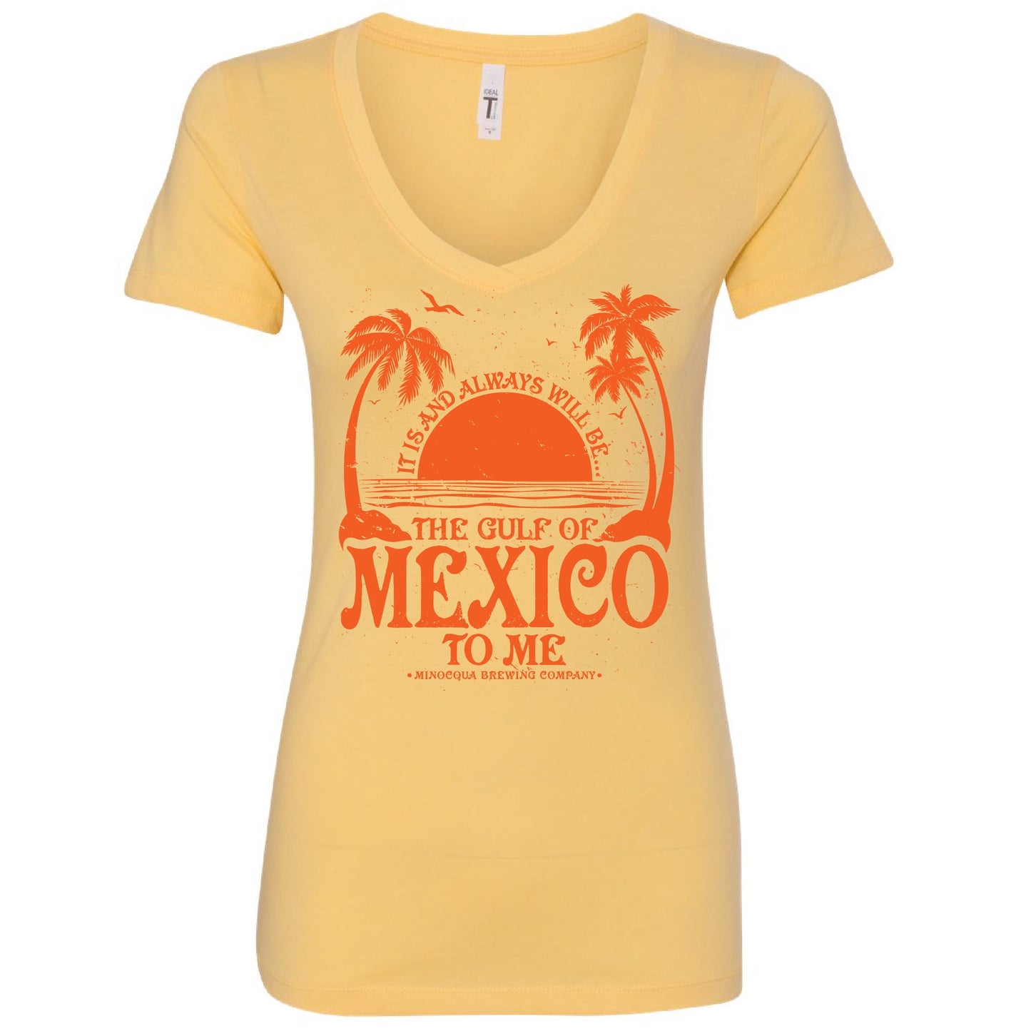 Gulf Of Mexico Snug Fit V-Neck T-Shirt