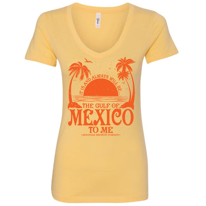 Gulf Of Mexico Snug Fit V-Neck T-Shirt