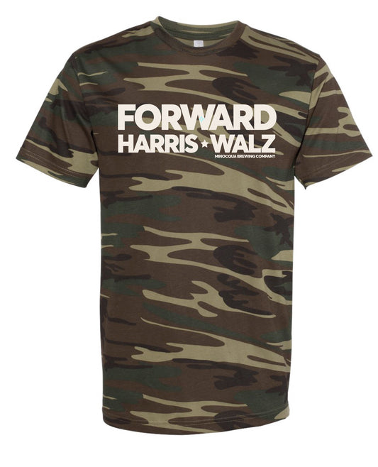 Harris Walz 2024 Camo T shirt