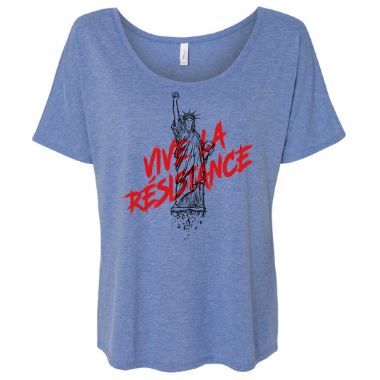 Vive La Résistance Scoop Neck T-shirt